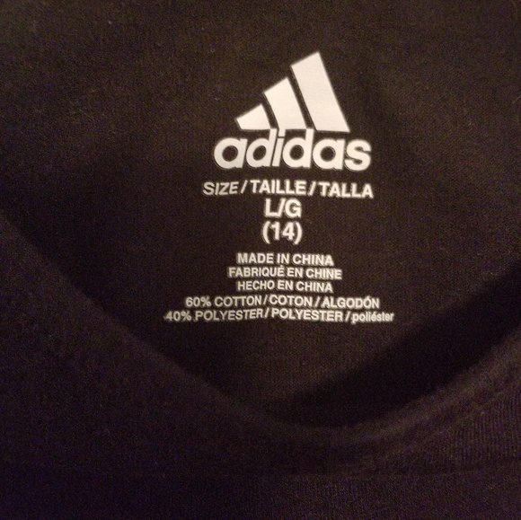 Adidas Sporty Inspirational Graphic Sparkle Tee - Picture 5 of 5